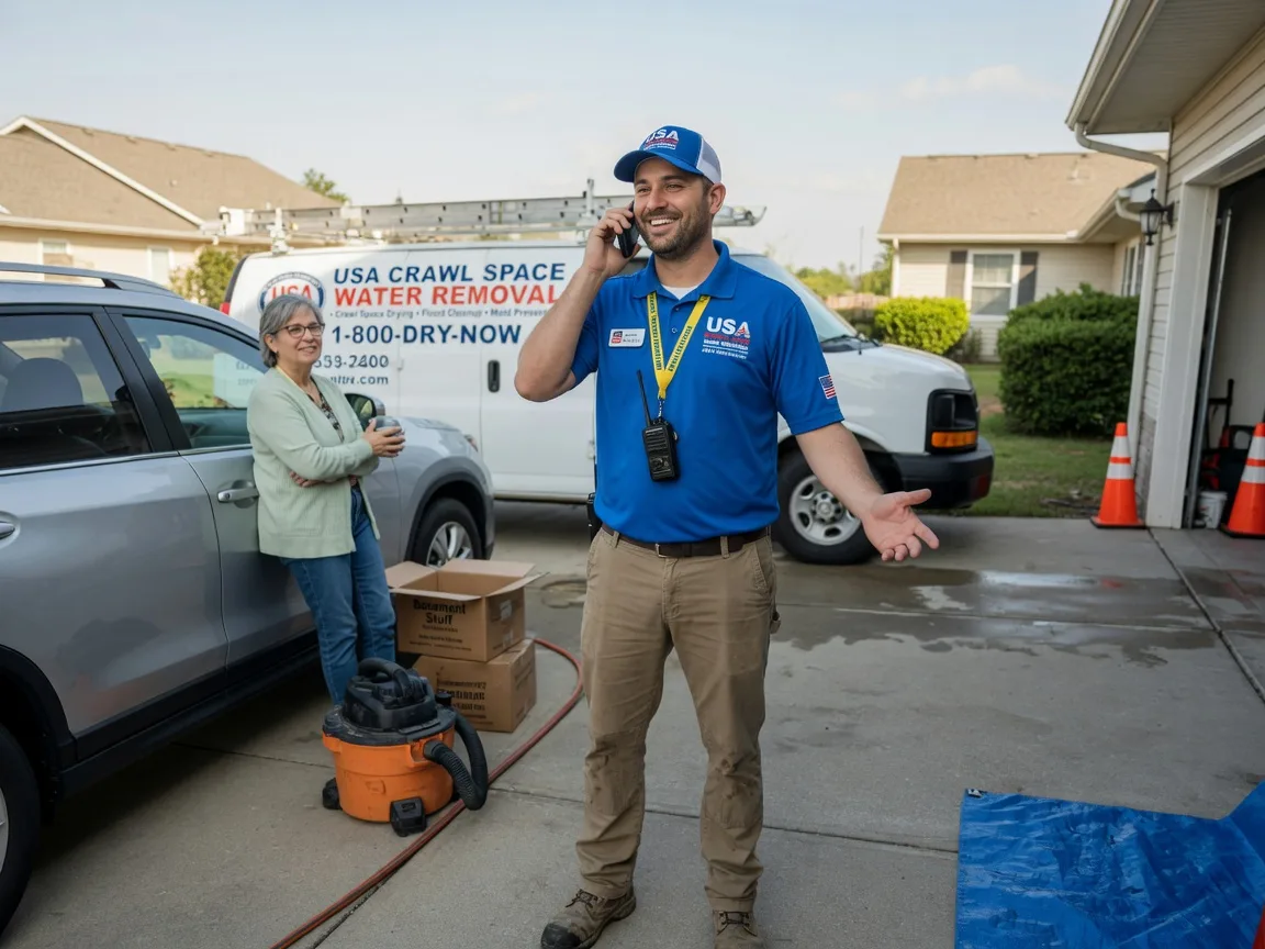 Crawl Space Water Removal Montgomeryville, PA FAQs